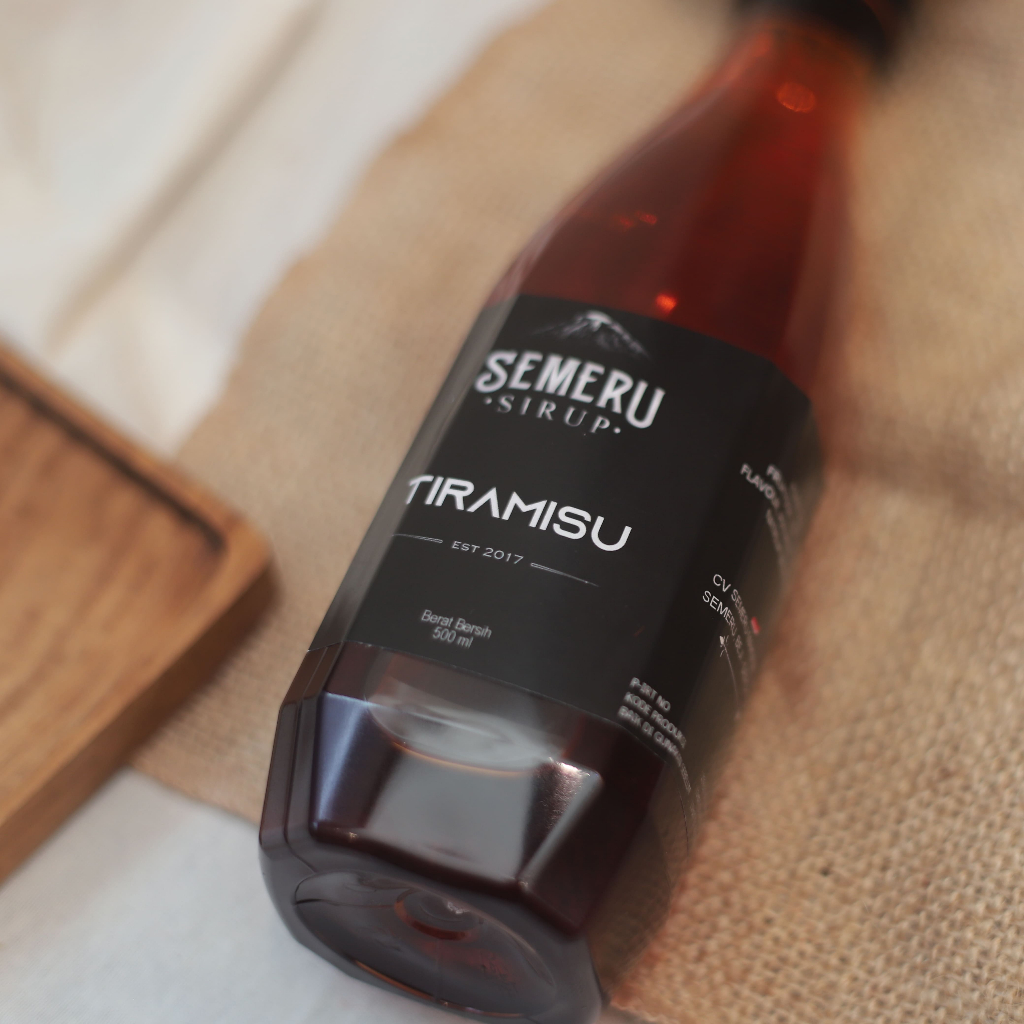 

Semeru Sirup - Syrup Tiramisu 500ml - Sirup Minuman Rasa Tiramisu