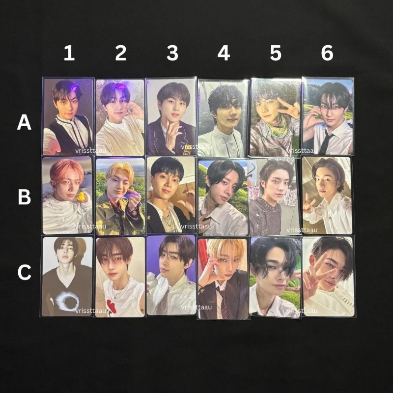 PHOTOCARD OFFICIAL ENHYPEN pc jungwon heeseung jay jake sunghoon sunoo ni-ki choker 2nd enniv senkou