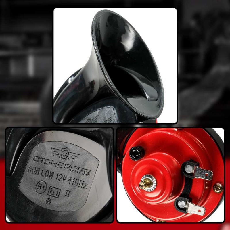 
Klakson mobil keong/OTOHEROES Type R Klakson Keong Mobil Air Horn 12V 60dB 2 PCS - 60B

