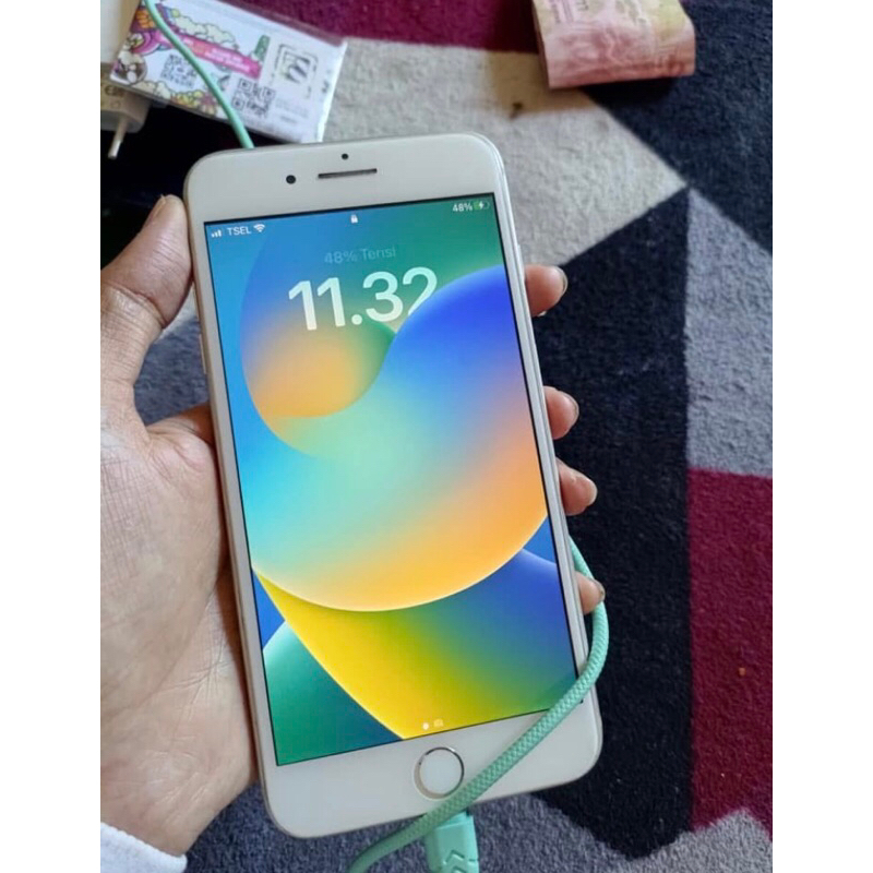 Iphone 8plus bekas 128gb