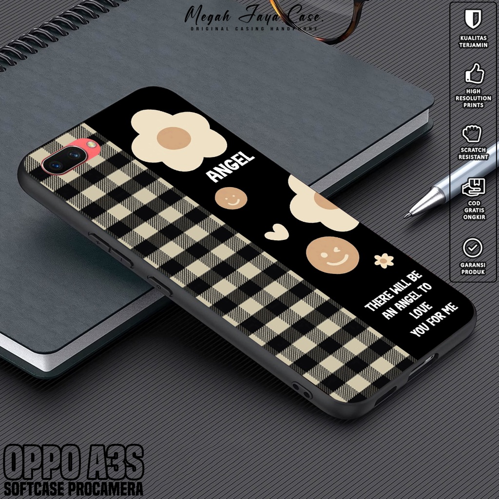 Case Oppo A3S - Casing Hp Oppo A3S Motif BUNGA - Silikon Oppo A3S - Softcase Hp Oppo A3S - Kondom Hp