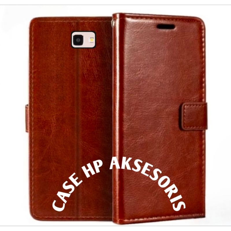 CASE SAMSUNG J7 PRIME FLIP COVER WALLET SARUNG HP CASING DOMPET LEATHER CASE HP/CASING HP