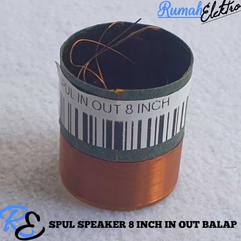 SPUL SPEAKER 8 INCH For SPEAKER 8 INCH IN OUT BALAP KAWAT TEMBAGA HELENIC GERMANY (DM)