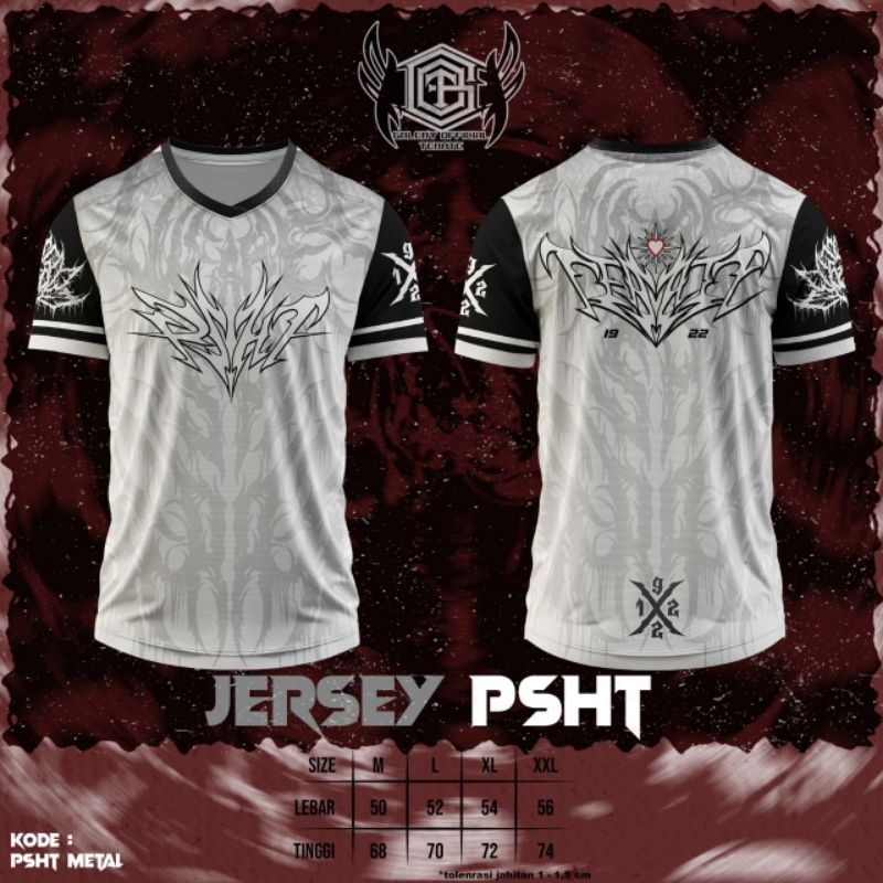 Jersey PSHT Metal // KAOS JERSEY PSHT SIMPEL KEREN // KAOS JERSEY PSHT TERBARU // KAOS JERSEY OLAHRA