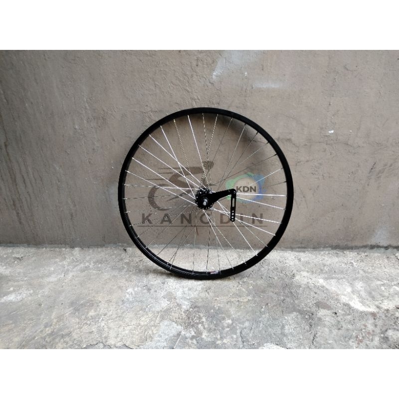 VELG WHEELSET SEPEDA 20/24/26 ALLOY REM TERPEDO