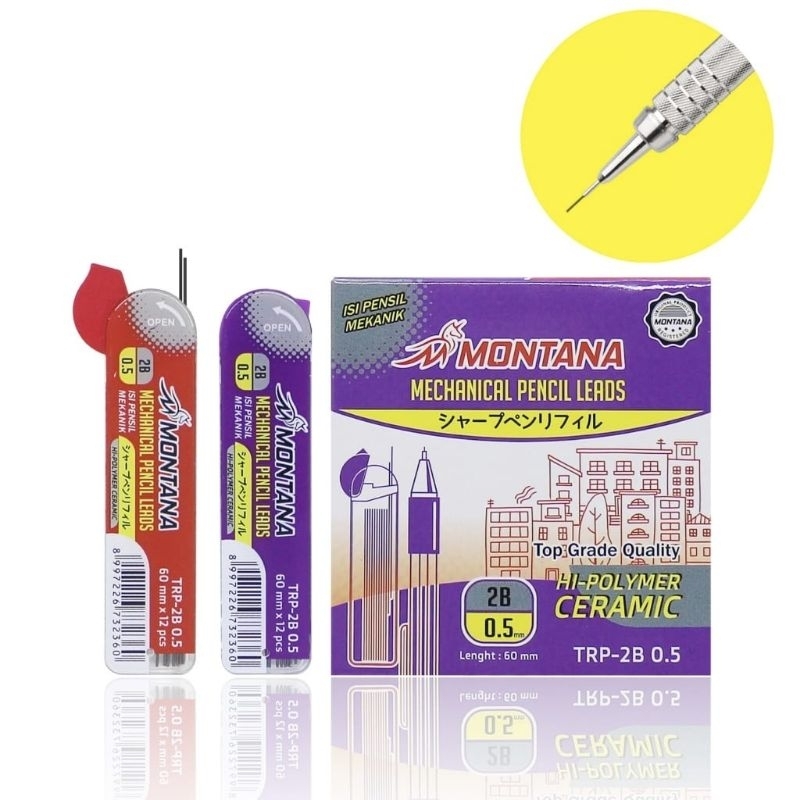 

REFILL PENSIL 2B MONTANA TRP/0.5 MM