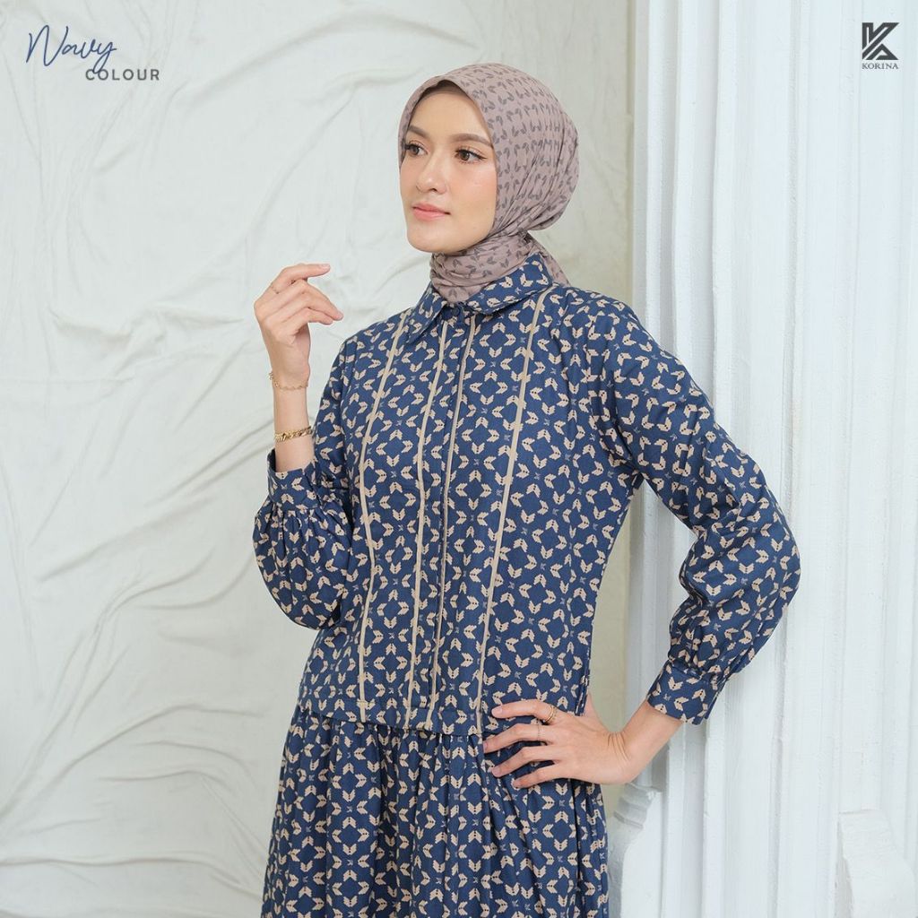Korina Nida Dress Atasan Wanita