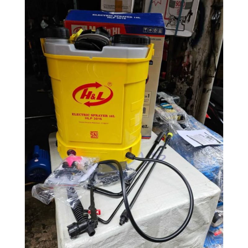 MESIN SPRAYER ELEKTRIK 16 LITER H&L PRO