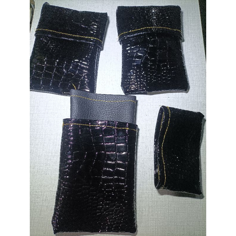 selpen motif kulit buaya / kulit sintetis