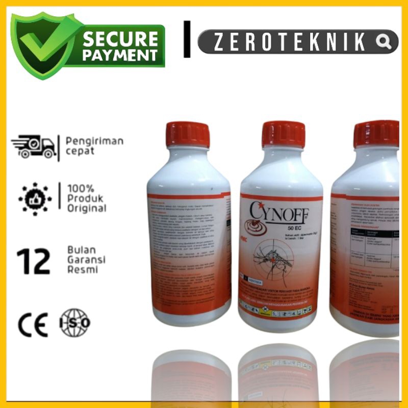 CYNOFF 50EC cairan obat fogging pembasmi nyamuk kecoa lalat serangga