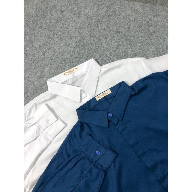 Basic oversized shirt | Kemeja polos oversized