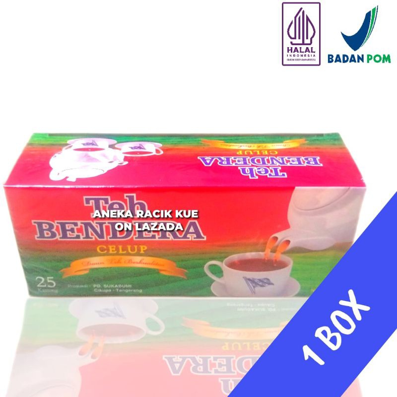 

Teh Bendera Celup Kotak Isi 25 Pcs