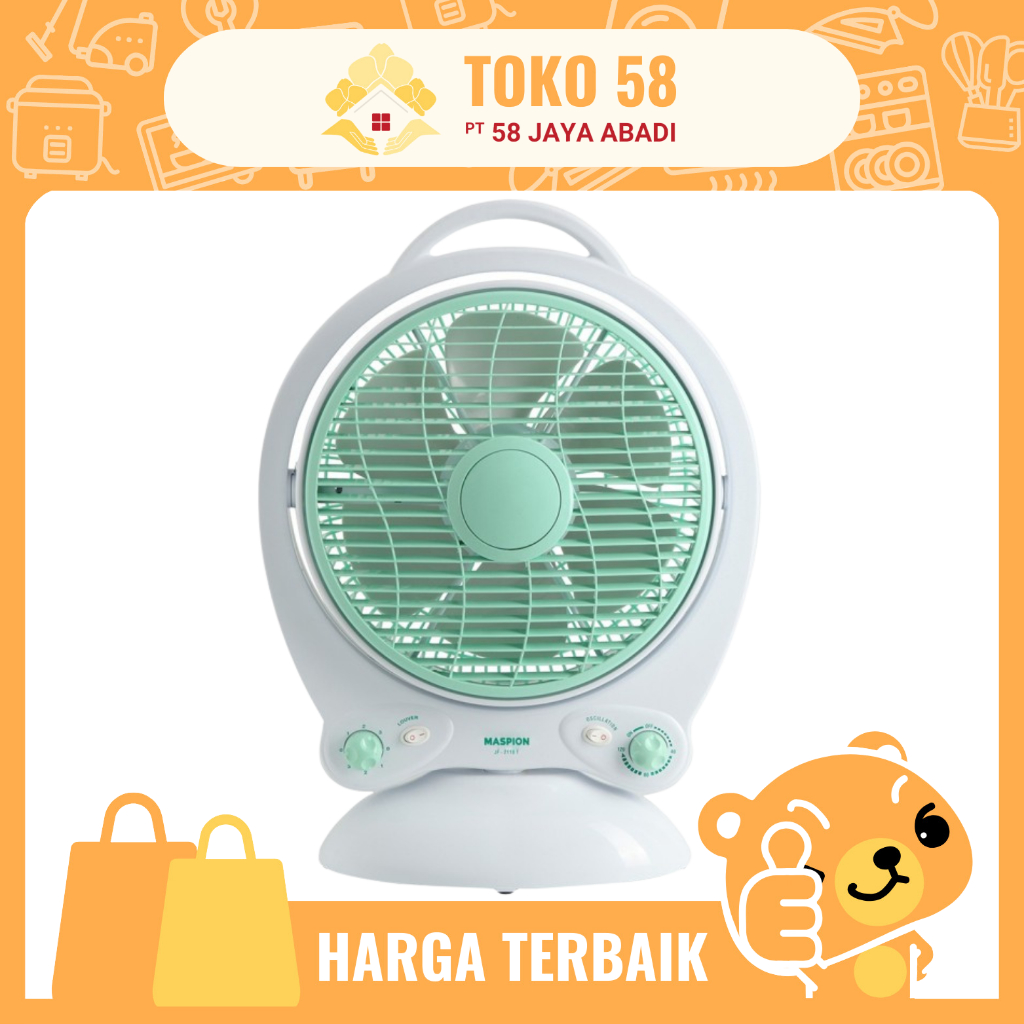 [COD] Kipas Maspion Box Fan 12 Inci JF-2110 T