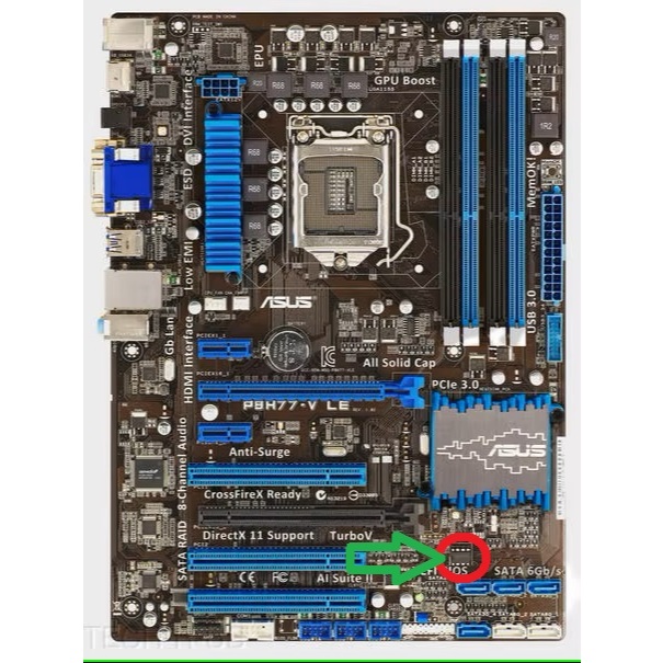 IC BIOS Asus P8H77-V