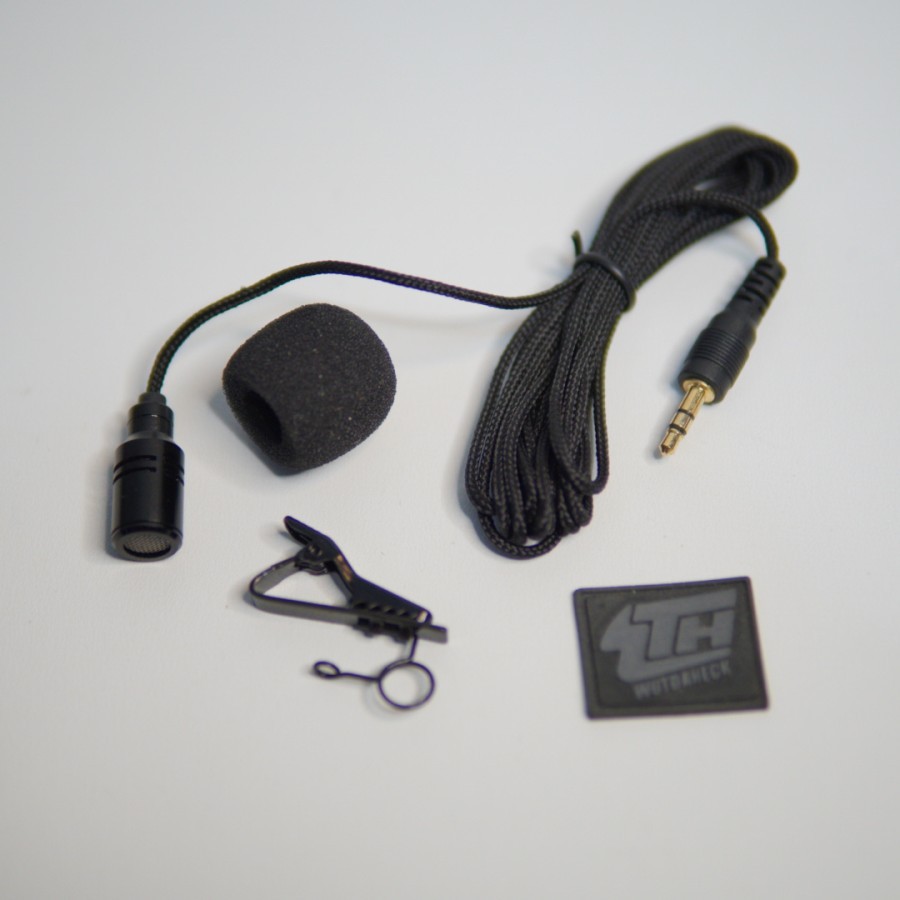 Mic External Premium lavalier TRS Omnidirectional 3,5mm / Mic Motovlog