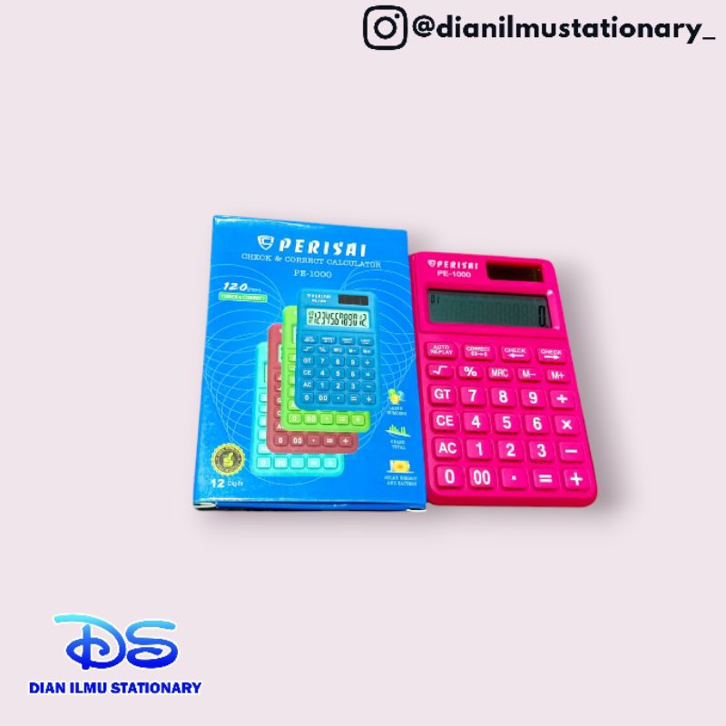 

kalkulator 12digit perisai PE-1000