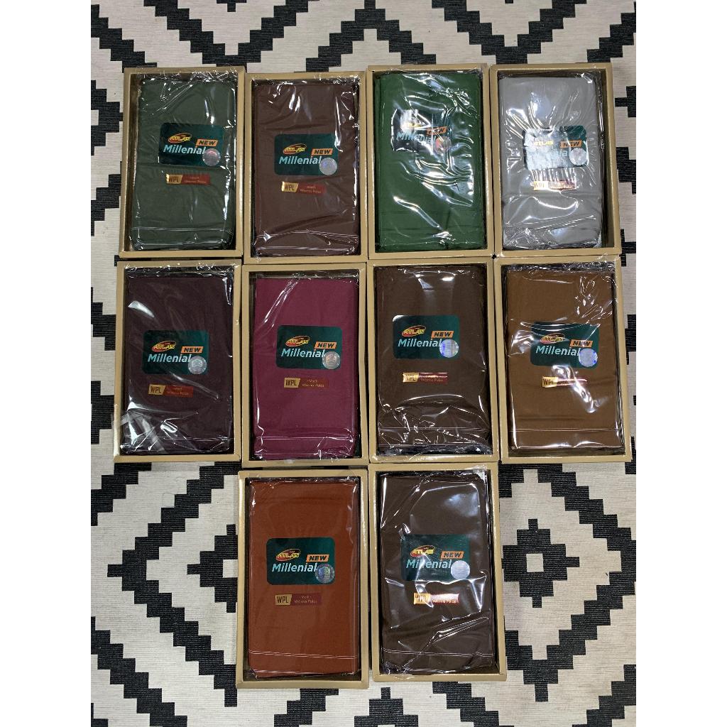 SARUNG ATLAS MILLENIAL 500 MOTIF POLOS