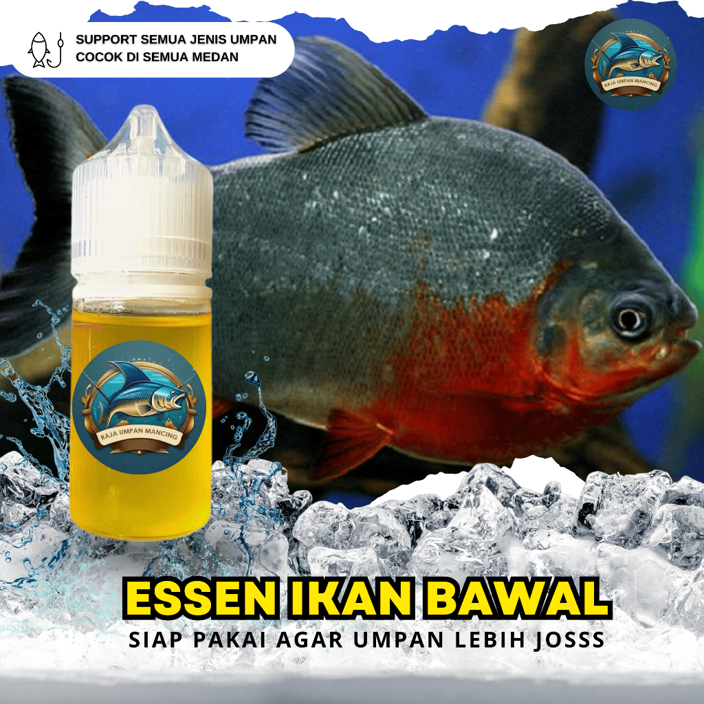 BOOSTRIKE - Essen Ikan Bawal Babon Cocok Semua Media Umpan Joss Gandos