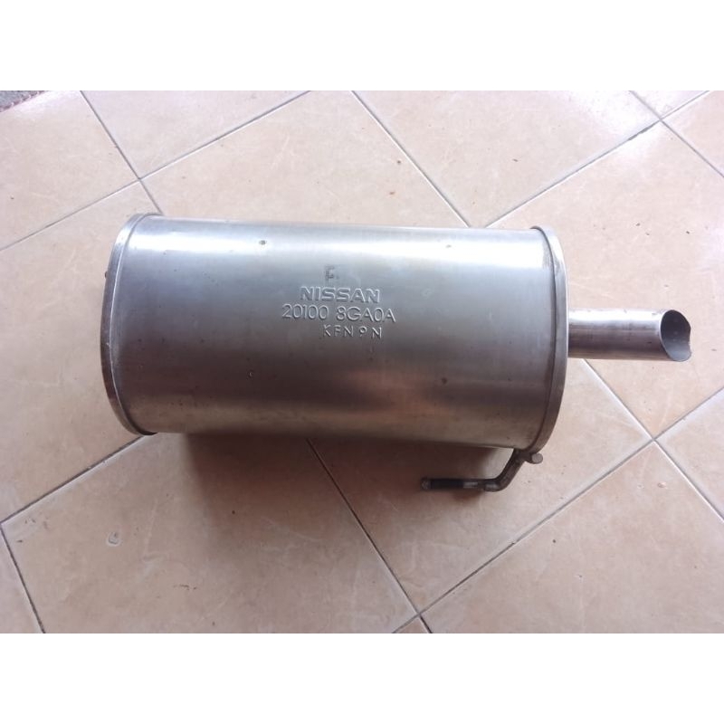 knalpot standar original datsun go