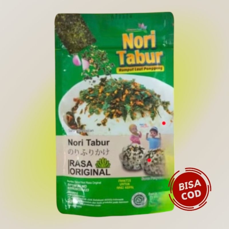 

Javasuperfood Nori Tabur Rumput Laut Panggang Original 60gr