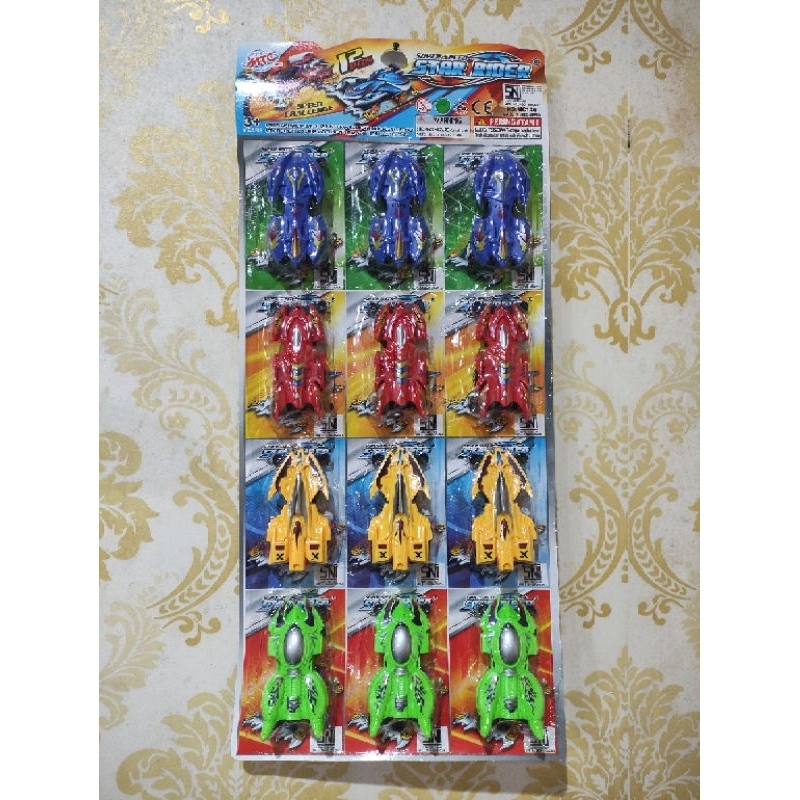 12pc Fancy mainan mobil tamiya, tamiya pullback fancy