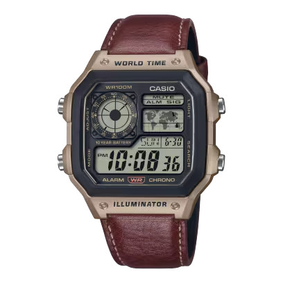 JAM TANGAN CASIO AE-1200WHL-5A AE 1200WHL 5A ORIGINAL RESMI