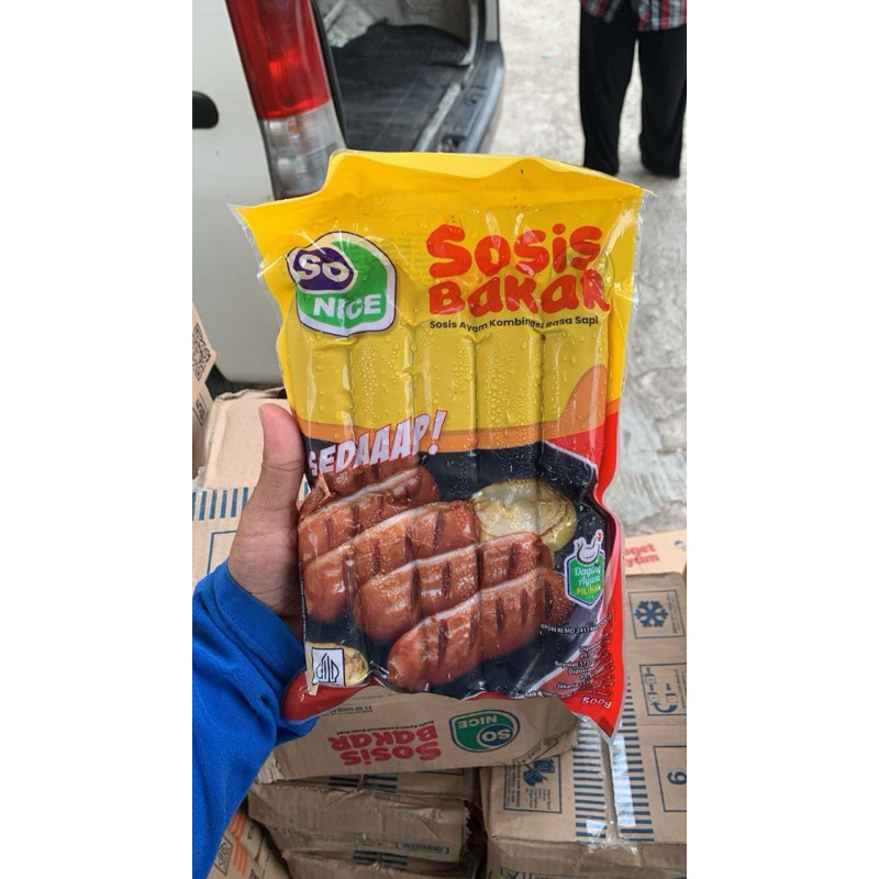 

SOSIS BAKAR SONICE ISI 10 | BERAT 500 gram