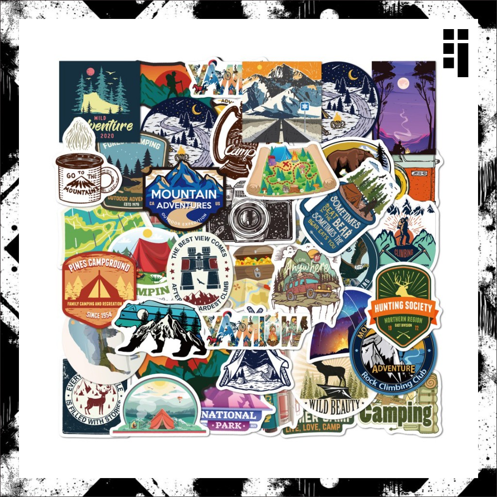 

Stiker Cutting CAMPING Vinyl