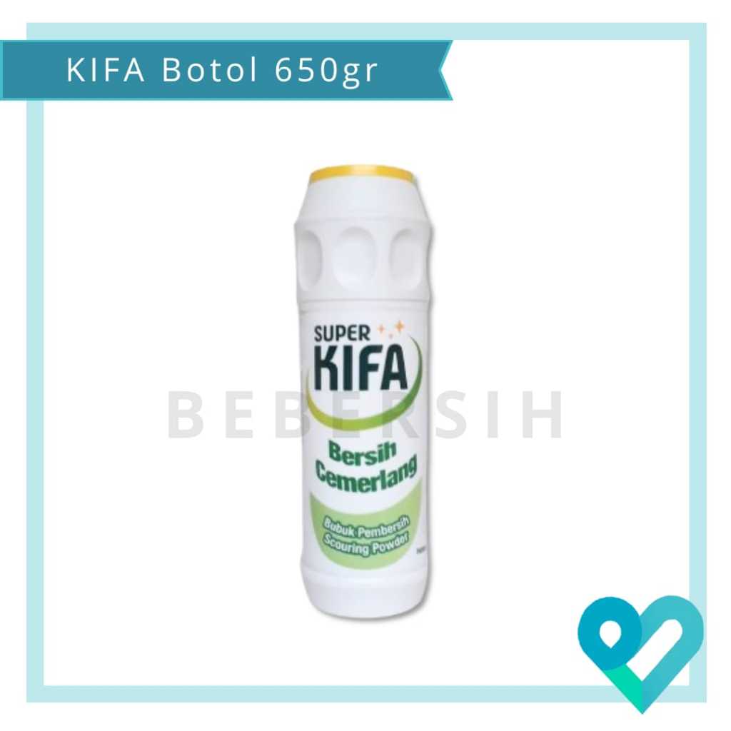 Super Kifa Botol 650gr/ Kifa Bubuk Botol Pembersih Serbaguna