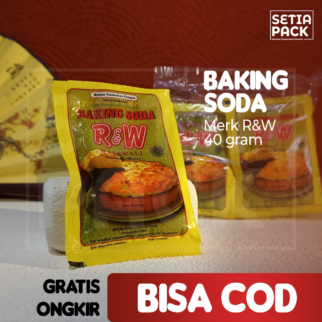 

Soda Kue Baking Soda Pengembang Kue 40gr