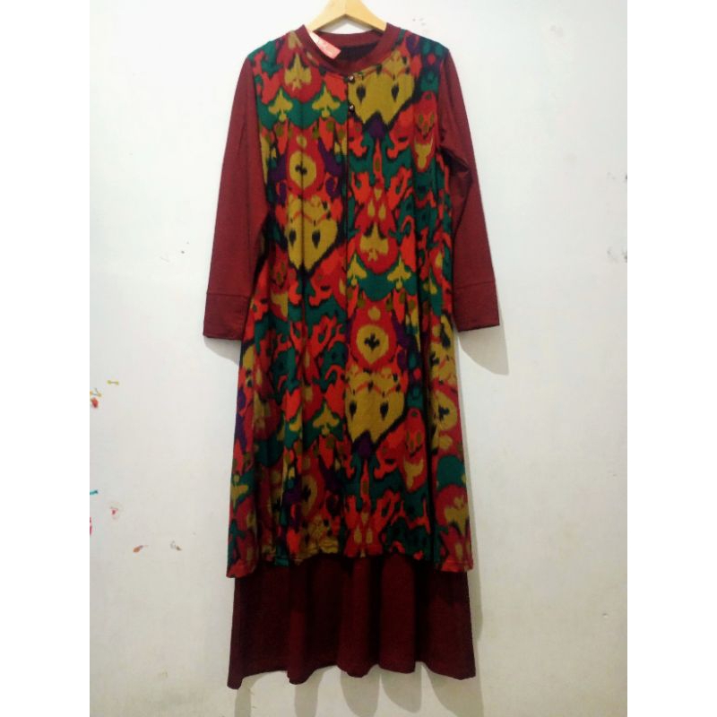 set outer poker bata bahan calvin jeans by Jess&Nad