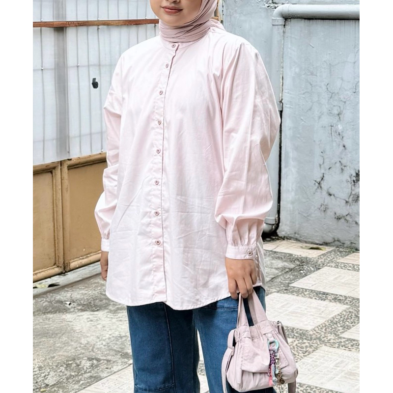 Zara Shirt | Kemeja Tunik Poplin