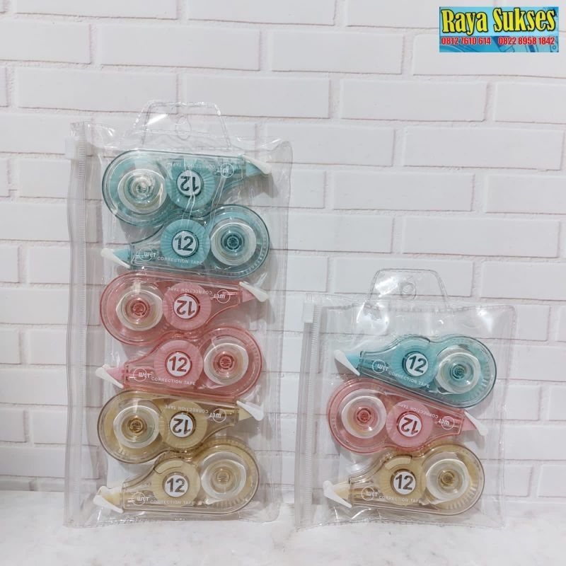 

Correction Tape Walito Isi 6/Correction Tape Walito Isi 3/Tip-x Kertas/Tip-x Roll