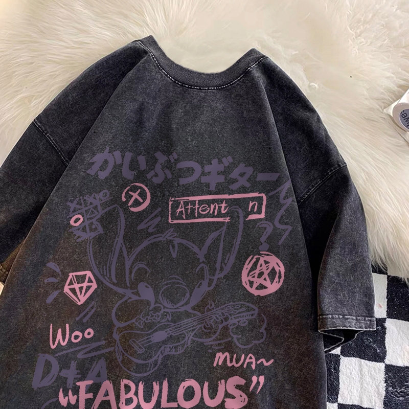 BEST SELLER FORTEID BIRU LAUT T-SHIRT LENGAN PENDEK BAJU KAOS OVERSIZE WANITA BAJU KAUS WANITA KOREA