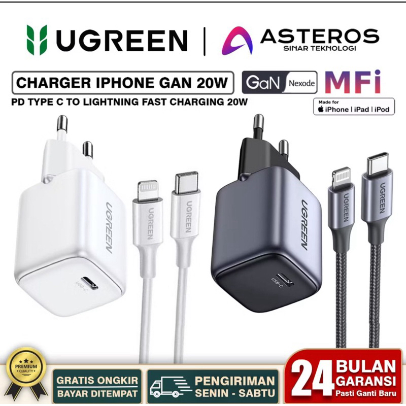 charger UGREEN GAN 20W MFI