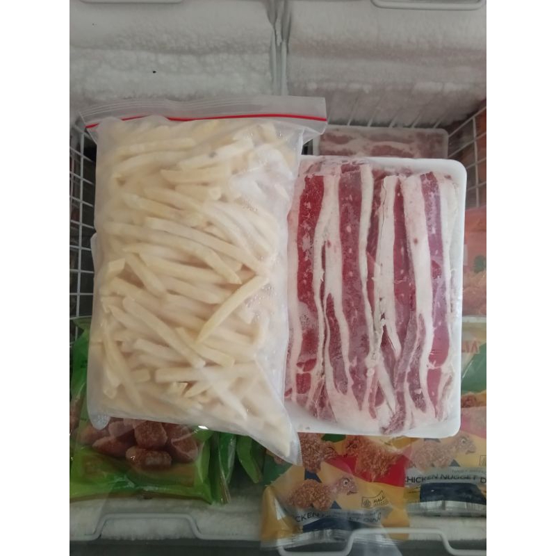 

shortplate 500gr dan kentang 1kg repack