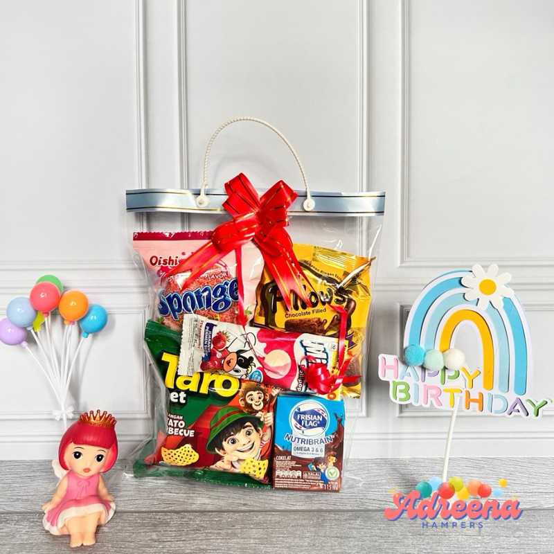 Bingkisan Ulang Tahun Anak / Paket Snack Ulang Tahun / Souvenir ulang tahun / Goodie Bag Ulang tahun
