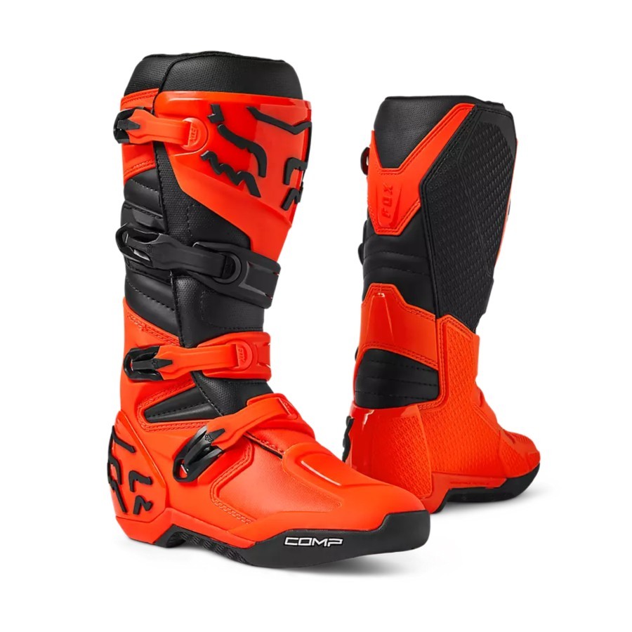 Sepatu Boots FOX Comp Flo Orange Boots FOX Comp Flo Orange Cross Trail Original