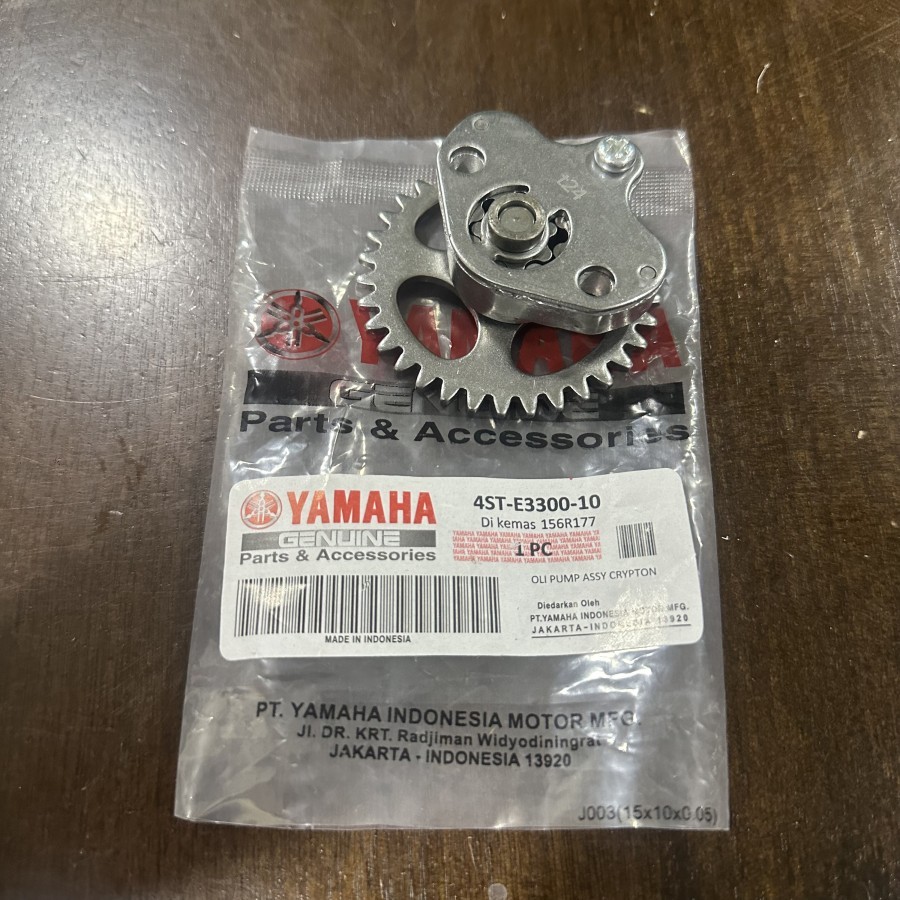 4ST POMPA OLI SAMPING ASSY PUMP OIL MOTOR CRYPTON JUPITER VEGA R OLD LAMA GEAR GIR GIGI