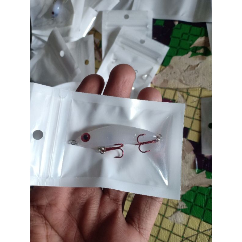 (1pcs) swimmer lure hampala 5cm 6g / umpan pancing ikan hampala ///umpan ikan hampala gabus dan ikan