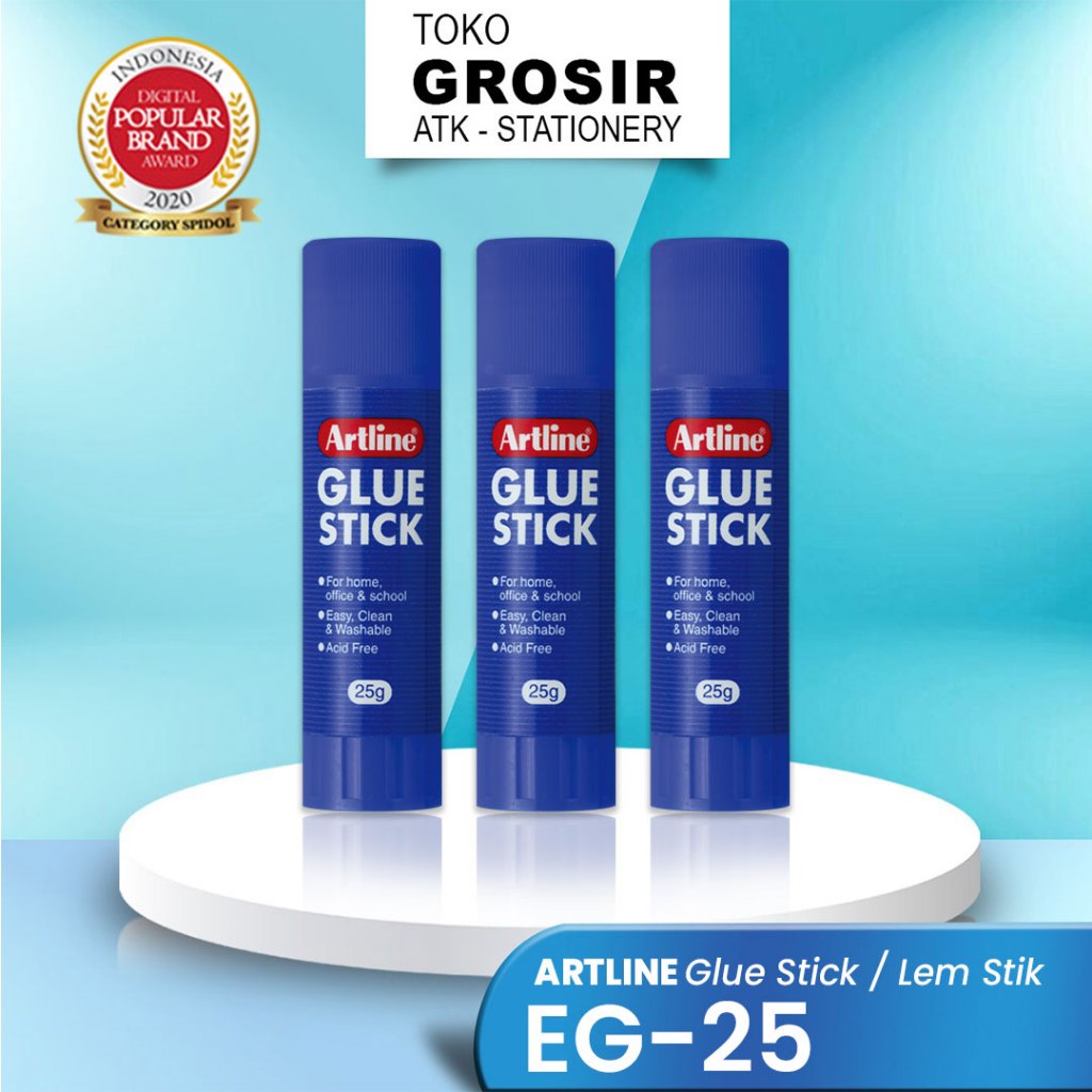 

GROSIR Lem Glue Stick Artline EG-25 Medium