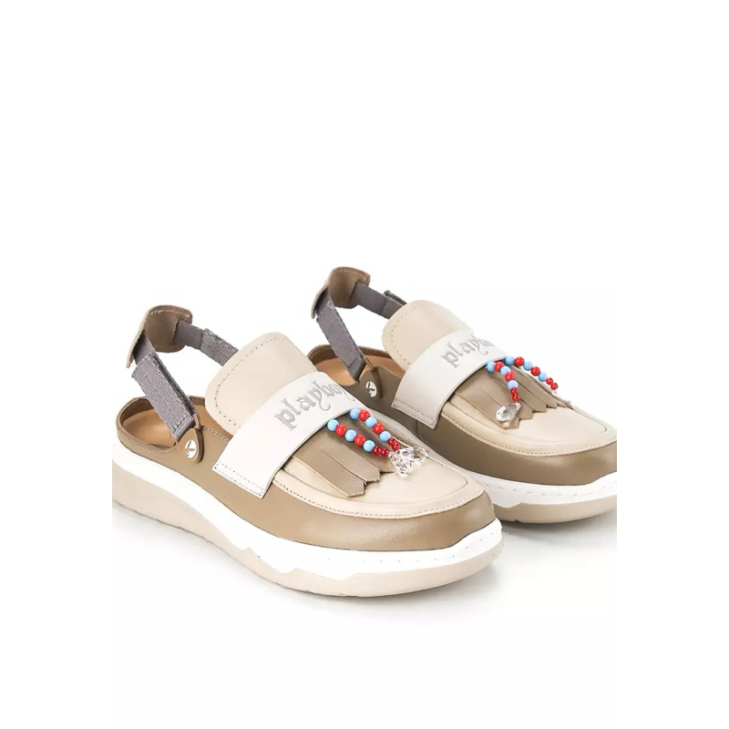 PSPGN.CO | ORIGINAL BRANDED PLAYBOY X MUKLAY KISSPLAY SEPATU SANDAL WANITA MULES SLINGBACK CHIC