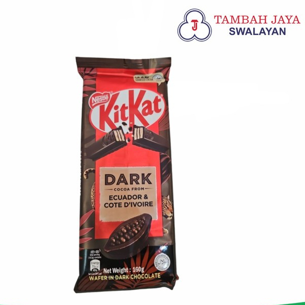 

Kit Kat Dark Ecuador & Cote D'viore 160gr (Wafer in dark cokelat)