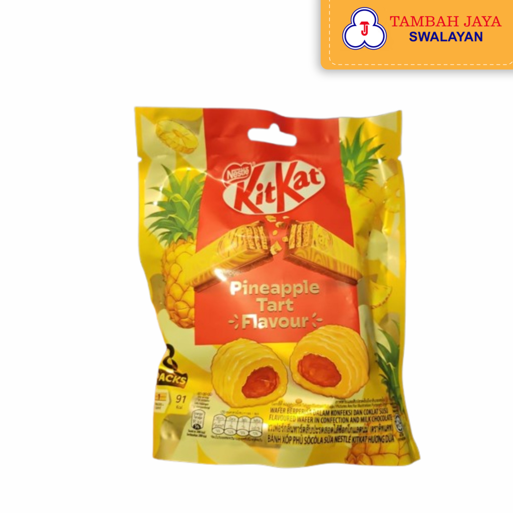

KitKat Golden Pineapple Tart Chocolate Paket Berbagi 8 Buah 17gr