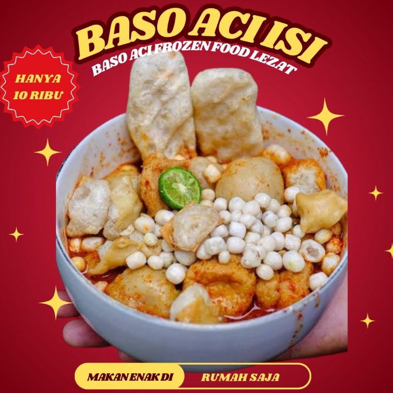 

baso aci isi brutall khas keprok baso isi jumbo 2,baso krikil 4 bumbu enak