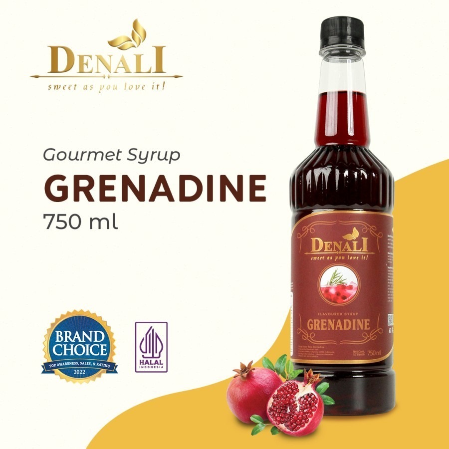 

Denali Sirup Grenadine 750ml | Denali Syrup Grenadine | Denali Syrup all Variant (SIRUP MURAH)