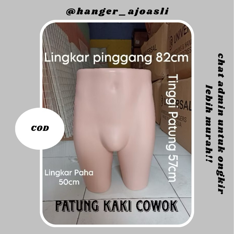 Patung Manekin Kaki Cewek Pria Celana Dalam