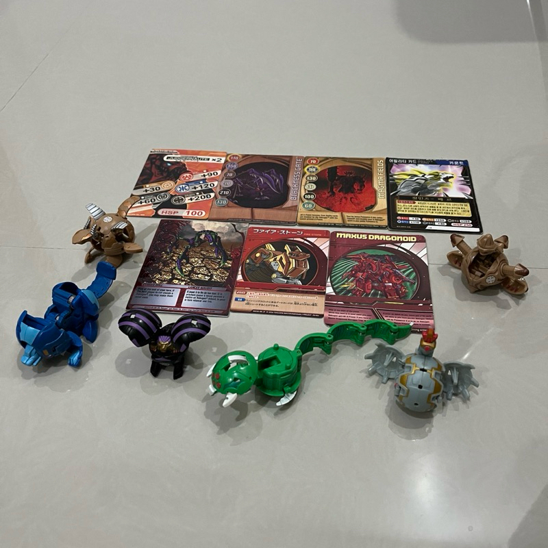 PAKET BAKUGAN + CARD