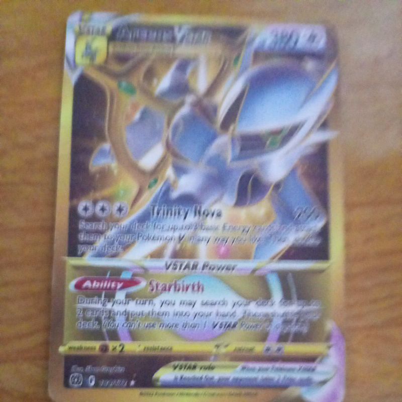 kartu pokemon arceus