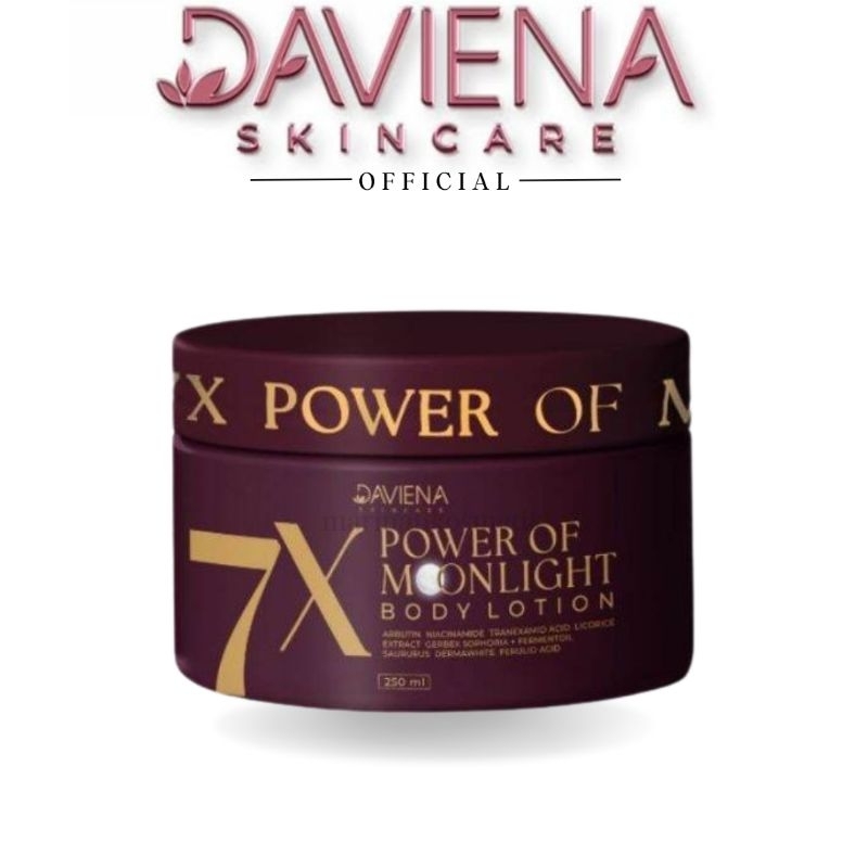 DAVIENA🅼🅰🆁🅸🅽🅰🅷7X pOWER OF monlight Body Lotion / Hb dosting bpom /Body Lotion mencerahkan